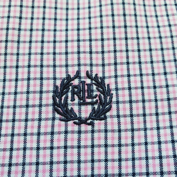 Ralph Lauren Button-Down Long Sleeves Checkered Shirt, Boys, Size 10 - Picture 6 of 9